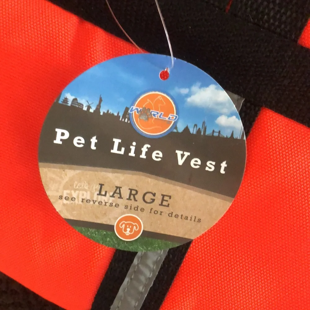 Brand new Large pet life vest